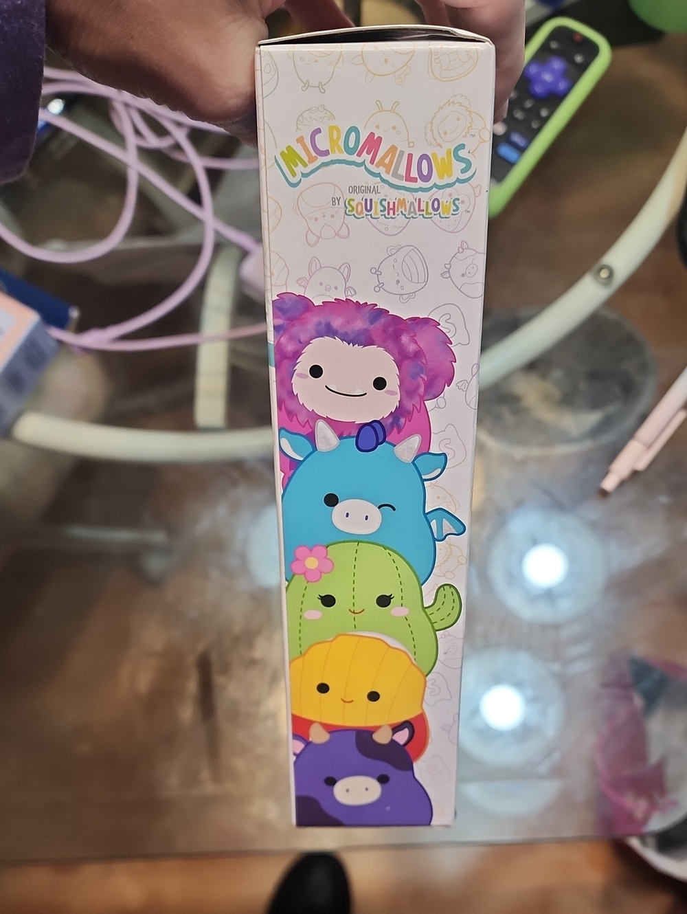 Squishmallows Micromallows Rainbow Pastel Logo Box Brand New Never Opened/used - Picture 4 of 6